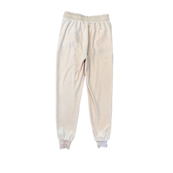 True Religion Cream Velour Jogger Pants Women’s Size Small - Picture 8 of 9